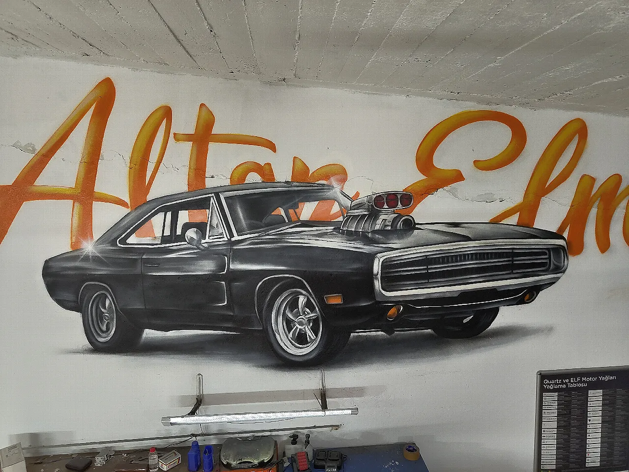 Dodge Charger R/T 1970 Graffiti
