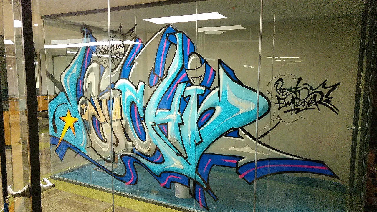 Daiichi Sankyo Pharmaceutical Office Graffiti