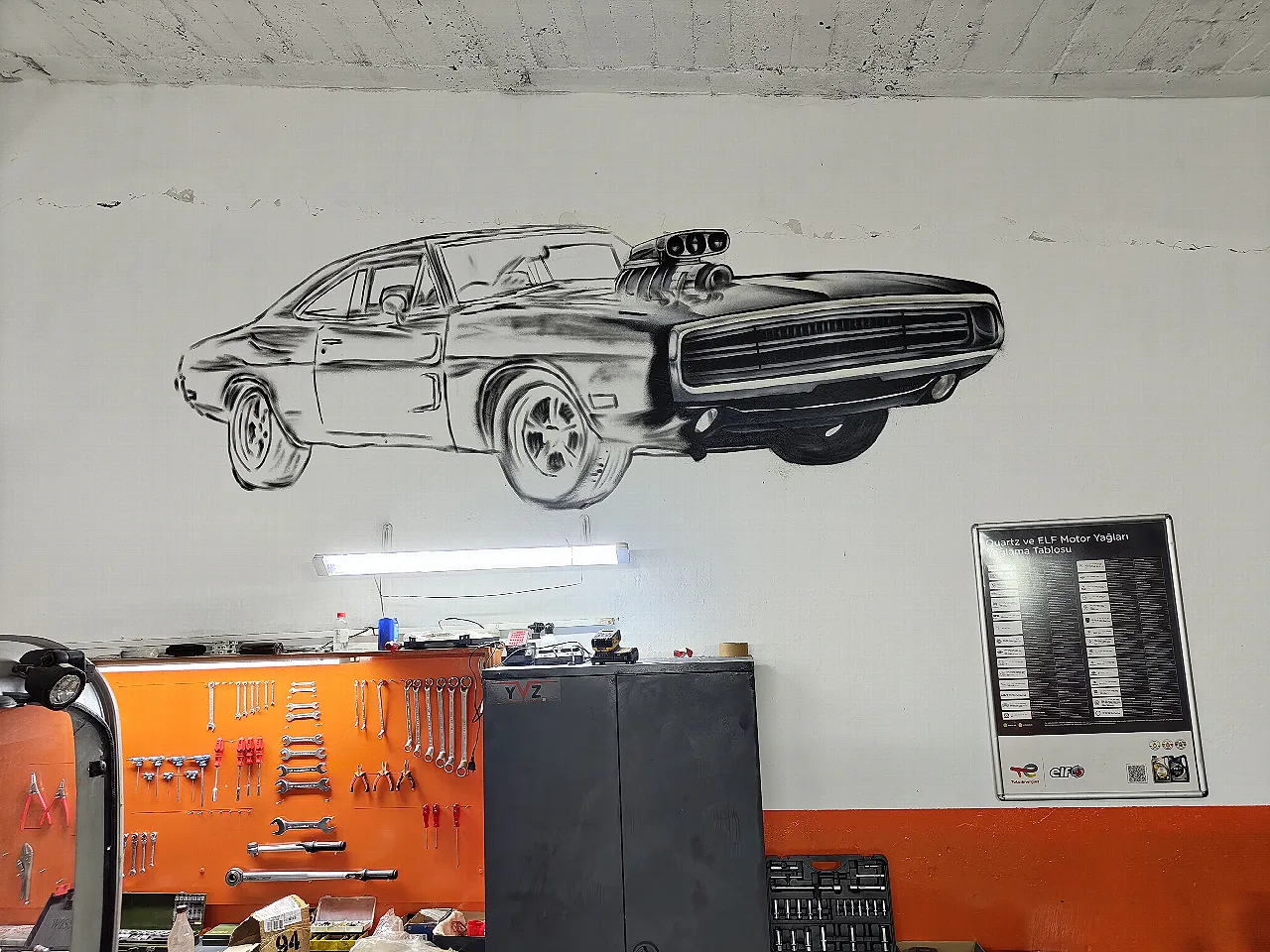 Dodge Charger R/T 1970 Graffiti