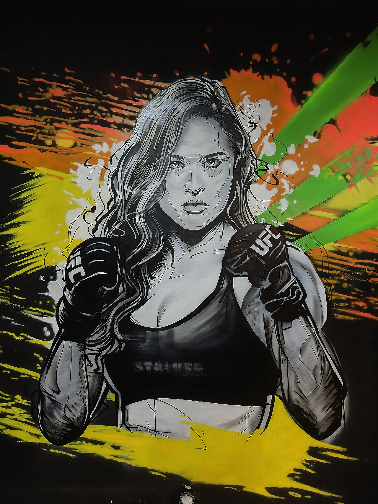 Ronda Rousey - Mural