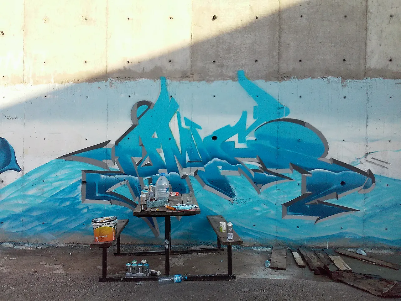 amigo graffiti yapım aşaması
