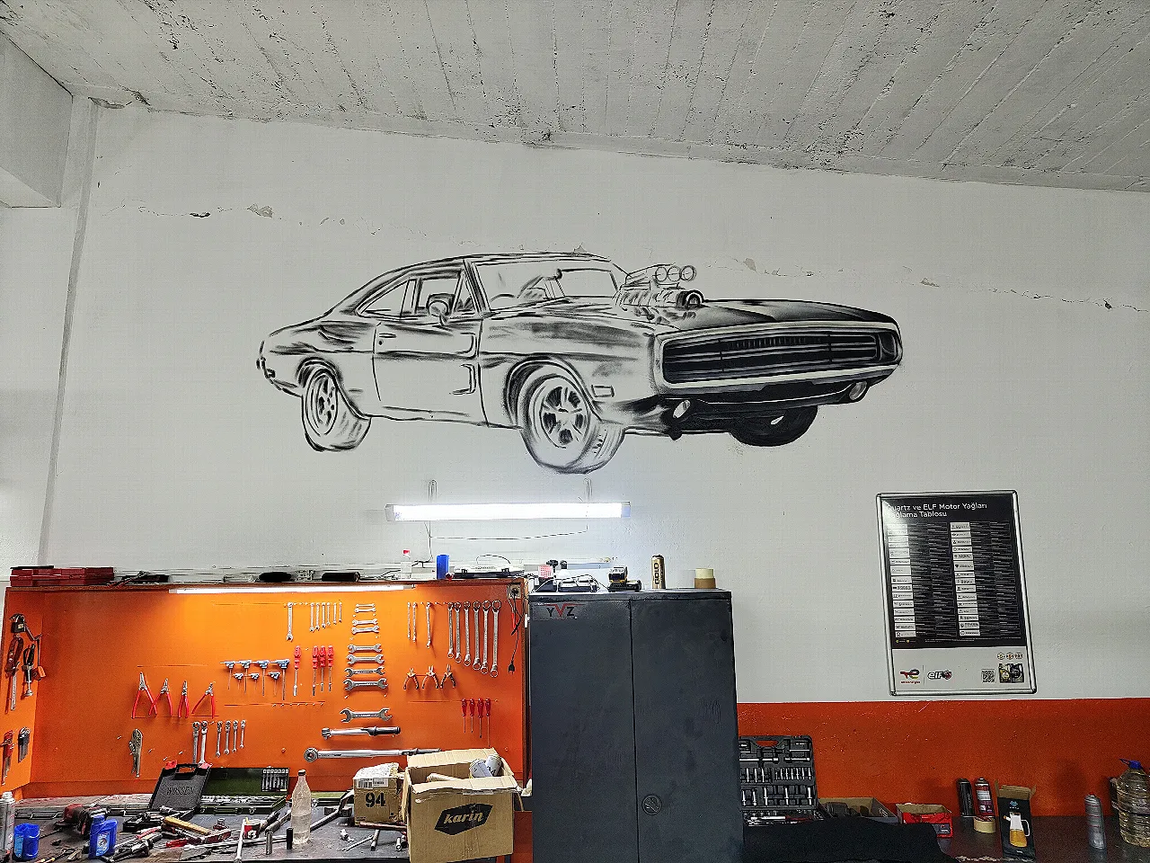 Dodge Charger R/T 1970 Graffiti