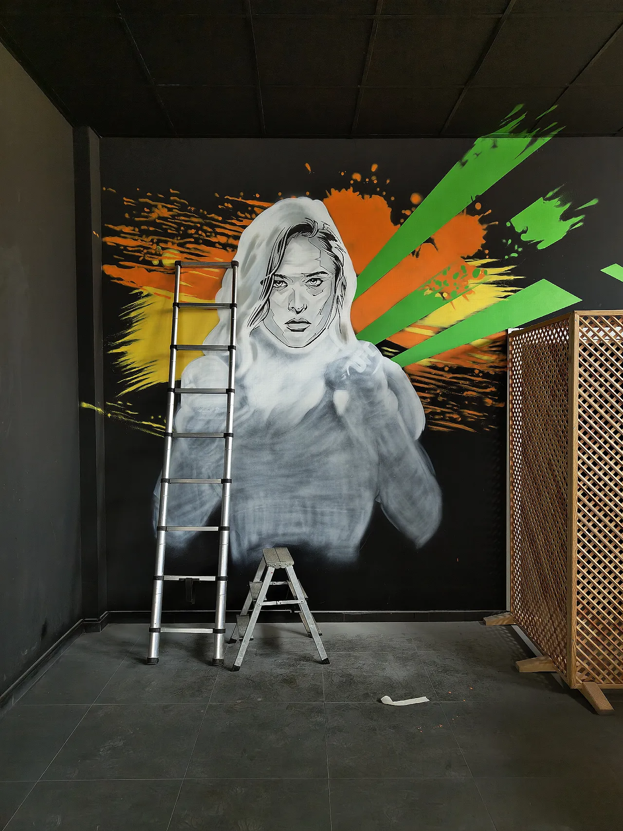 Ronda Rousey - Mural