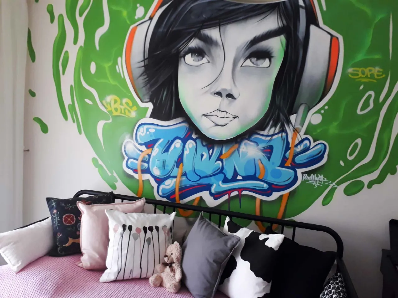 Çocuk Odası Graffiti